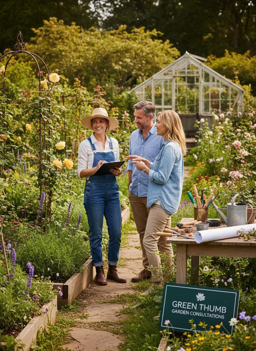 Phone consultation about garden care with ABS Horticulture